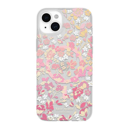 Kate Spade Protective Case for MagSafe iPhone 15 Plus - Flowerbed